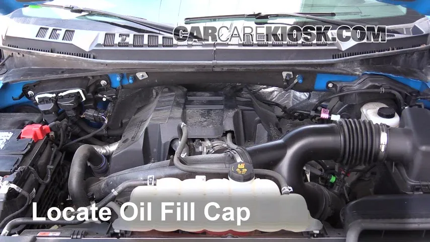 2015 Ford F-150 XL 2.7L V6 Turbo Extended Cab Pickup Aceite